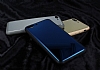 Eiroo iPhone 7 Plus / 8 Plus Silikon Kenarl Aynal Siyah Klf - Resim: 2