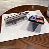 Eiroo iPhone XS Max Bearbrick Standl Siyah Silikon Klf - Resim: 6
