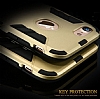 Eiroo Iron Armor iPhone 6 Plus / 6S Plus Standl Ultra Koruma Lacivert Klf - Resim: 5