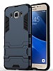 Eiroo Iron Armor Samsung Galaxy J5 2016 Standl Ultra Koruma Lacivert Klf - Resim: 1