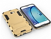 Eiroo Iron Armor Samsung Galaxy J5 Prime Standl Ultra Koruma Lacivert Klf - Resim: 4
