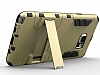 Eiroo Iron Armor Samsung Galaxy Note 5 Standl Ultra Koruma Lacivert Klf - Resim: 1