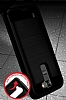 Eiroo Iron Shield LG K10 Ultra Koruma Siyah Klf - Resim: 1