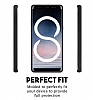 Eiroo Lansman Samsung Galaxy Note 8 Krmz Silikon Klf - Resim: 3