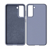 Eiroo Lansman Samsung Galaxy S21 FE Mavi Silikon Klf - Resim: 1