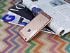 Eiroo Laser Fit iPhone 6 / 6S Rose Gold Kenarl Metalik Silikon Klf - Resim: 1