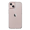 Eiroo Lens Stand iPhone 13 Rose Gold Kamera effaf Silikon Klf - Resim: 1