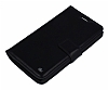 Eiroo LG G3 Standl Czdanl Siyah Deri Klf - Resim: 4