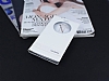 LG G4 Stylus Gizli Mknatsl Pencereli Beyaz Deri Klf - Resim: 1