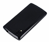 LG Google Nexus 5 Ultra nce effaf Siyah Silikon Klf - Resim: 1