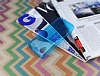 LG Google Nexus 5 Ultra nce effaf Mavi Silikon Klf - Resim: 2
