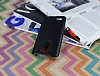 LG L Bello Ultra nce Deri Siyah Silikon Klf - Resim: 2