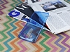 LG V10 Ultra nce effaf Mavi Silikon Klf - Resim: 2