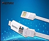 Remax Lightning & Micro USB Beyaz Data Kablosu 1m - Resim: 3