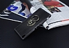 Eiroo Lion Ring Sony Xperia XA Selfie Yzkl Dark Silver Rubber Klf - Resim: 2