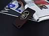 Eiroo Lion Ring Sony Xperia XA Ultra Selfie Yzkl Bordo Rubber Klf - Resim: 2