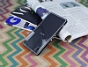 Eiroo Liquid Hybrid Sony Xperia Z2 Siyah Kenarl effaf Silikon Klf - Resim: 2