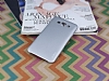 Eiroo Lucatelli Samsung Galaxy E7 Ultra nce Silver Rubber Klf - Resim: 1