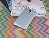 Eiroo Lucatelli Samsung N9100 Galaxy Note 4 Ultra nce Silver Rubber Klf - Resim: 1