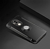 Eiroo Mage Fit Huawei Mate 9 Standl Ultra Koruma Lacivert Klf - Resim: 4