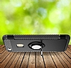 Eiroo Mage Fit Huawei P10 Lite Standl Ultra Koruma Siyah Klf - Resim: 1