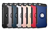 Eiroo Mage Fit iPhone 6 Plus / 6S Plus Standl Ultra Koruma Silver Klf - Resim: 3