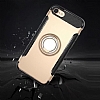 Eiroo Mage Fit iPhone 7 / 8 Standl Ultra Koruma Lacivert Klf - Resim: 8