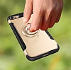 Eiroo Mage Fit iPhone 7 / 8 Standl Ultra Koruma Gold Klf - Resim: 10