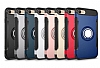 Eiroo Mage Fit iPhone 7 / 8 Standl Ultra Koruma Silver Klf - Resim: 2