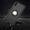 Eiroo Mage Fit iPhone X / XS Standl Ultra Koruma Lacivert Klf - Resim: 7