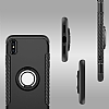 Eiroo Mage Fit iPhone X / XS Standl Ultra Koruma Silver Klf - Resim: 3