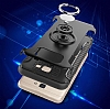 Eiroo Mage Fit Samsung Galaxy J5 Prime Standl Ultra Koruma Siyah Klf - Resim: 2