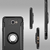 Eiroo Mage Fit Samsung Galaxy J5 Prime Standl Ultra Koruma Siyah Klf - Resim: 4