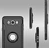 Eiroo Mage Fit Samsung Galaxy J7 2016 Standl Ultra Koruma Siyah Klf - Resim: 1