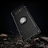 Eiroo Mage Fit Samsung Galaxy Note 8 Standl Ultra Koruma Siyah Klf - Resim: 4
