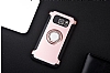 Eiroo Mage Fit Samsung Galaxy S7 Edge Standl Ultra Koruma Rose Gold Klf - Resim: 9