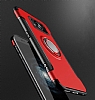 Eiroo Mage Fit Samsung Galaxy S8 Plus Standl Ultra Koruma Siyah Klf - Resim: 5