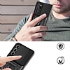 Eiroo Magnet Lens Samsung Galaxy Note 20 Sper Koruma Krmz Klf - Resim: 6