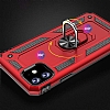 Eiroo Magnet Ring iPhone 11 Ultra Koruma Siyah Klf - Resim: 4