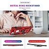Eiroo Magnet Ring iPhone 7 / 8 Ultra Koruma Silver Klf - Resim: 2