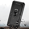 Eiroo Magnet Ring Samsung Galaxy A25 Ultra Koruma Siyah Klf - Resim: 4