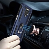 Eiroo Magnet Ring Xiaomi Redmi Note 9S Klf Ultra Koruma Lacivert - Resim: 1