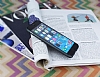 iPhone 6 / 6S Mat Dark Silver Silikon Klf - Resim: 1