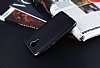 Eiroo Matte Fit General Mobile Android One Dark Silver Kenarl Siyah Silikon Klf - Resim: 2