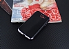 Eiroo Matte Fit General Mobile GM6 Dark Silver Kenarl Siyah Silikon Klf - Resim: 1