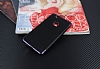 Eiroo Matte Fit Huawei P10 Lite Siyah Kenarl Siyah Silikon Klf - Resim: 1