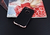 Eiroo Matte Fit iPhone 7 Rose Gold Kenarl Siyah Silikon Klf - Resim: 1