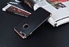 Eiroo Matte Fit iPhone 7 Plus Rose Gold Kenarl Siyah Silikon Klf - Resim: 2