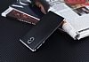 Eiroo Matte Fit Nokia 3 Silver Kenarl Siyah Silikon Klf - Resim: 2