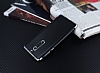 Eiroo Matte Fit Nokia 5 Silver Kenarl Siyah Silikon Klf - Resim: 2